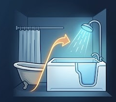 Bathroom Remodel illustration