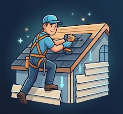 Roofing & Siding illustration