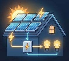 Solar Installation illustration